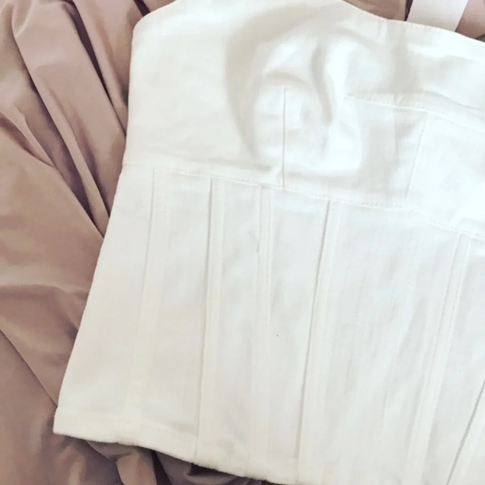 Anthropologie Maeve Corset Top w Bow - Picture 3 of 4